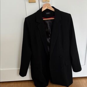 Kookai Long Black Blazer